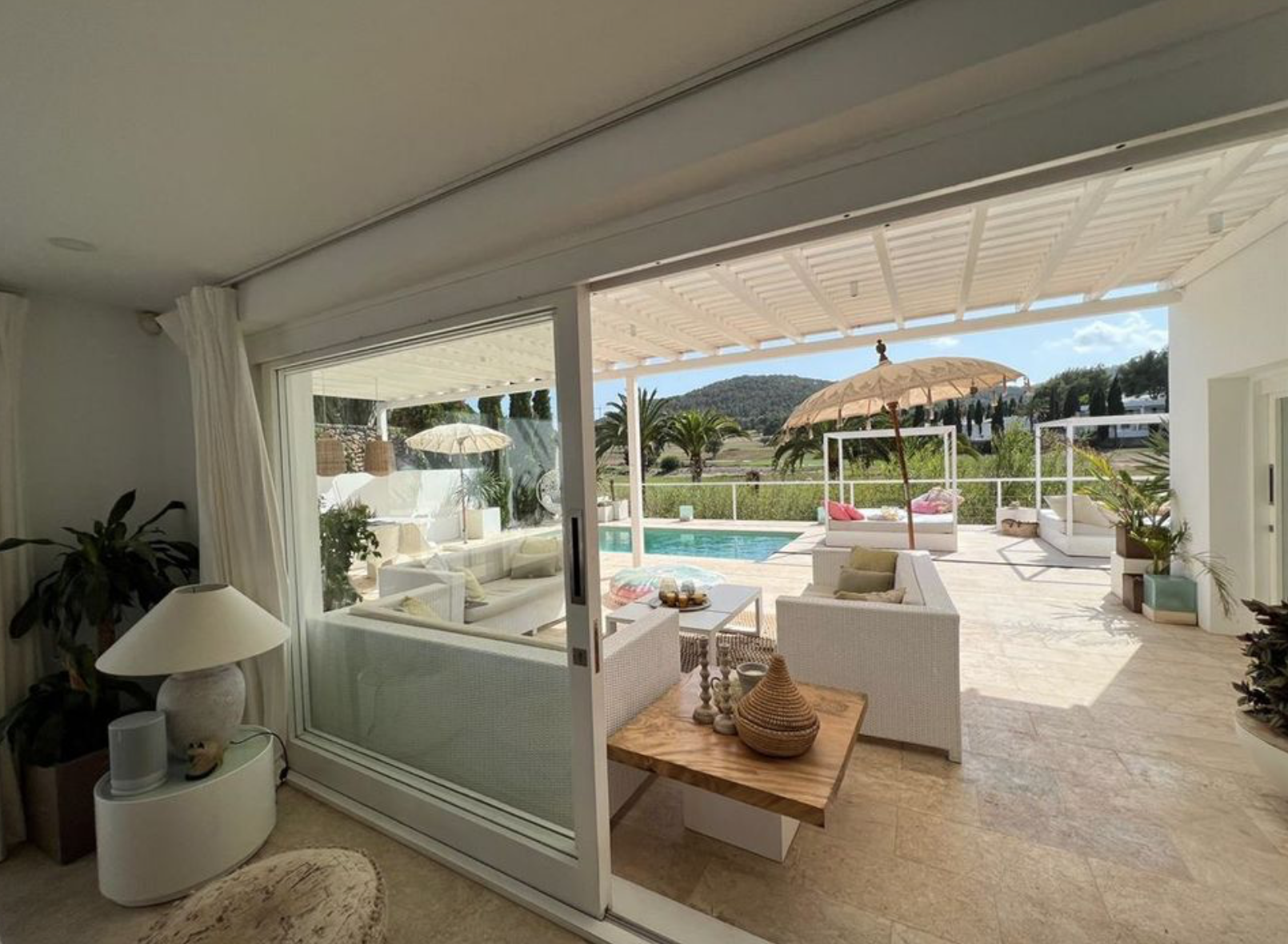 resa estates for sale roca llisa private pool frontal views terrace living room.png